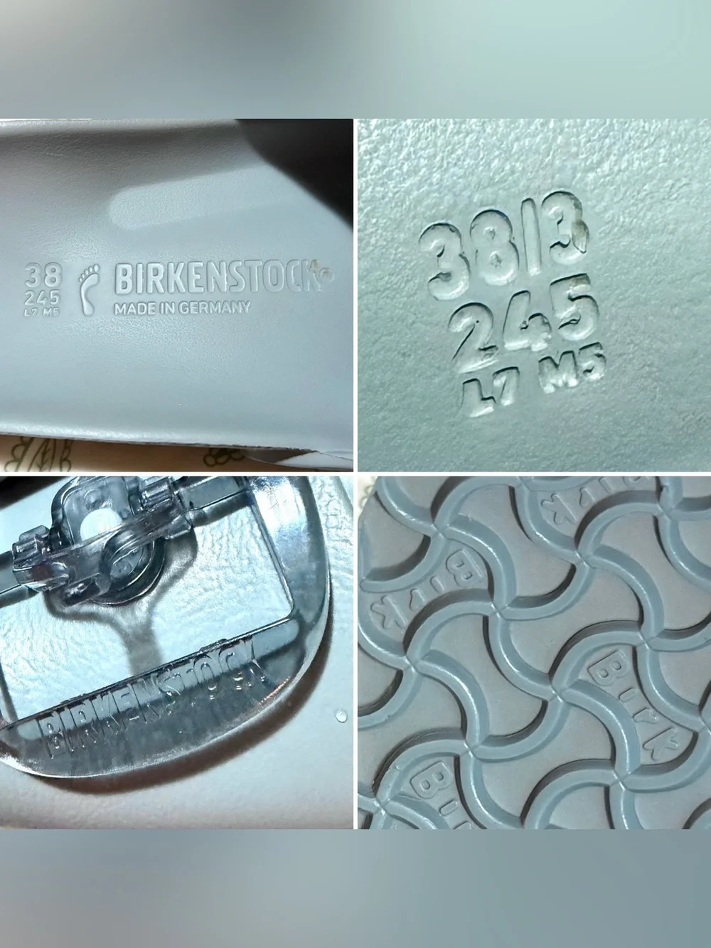 Birkenstock Women's Madrid Big Buckle Sandal Slide Sandals Sage Green 38